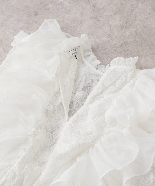 ブラウス シャツ DREAM sister jane/ドリームシスタージェーン Alma FloralRuffle Top レディース DREAM sister jane/ドリームシスタージェーン Alma FloralRuffle