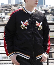 HOUSTON レーヨンスカジャン(EAGLE)
