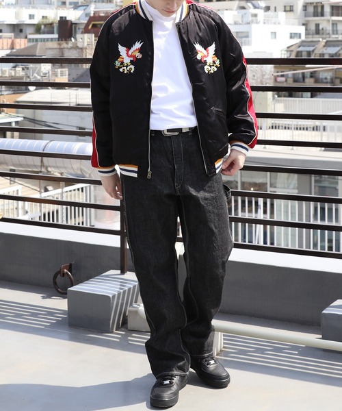 HOUSTON（ヒューストン）の「HOUSTON レーヨンスカジャン(EAGLE