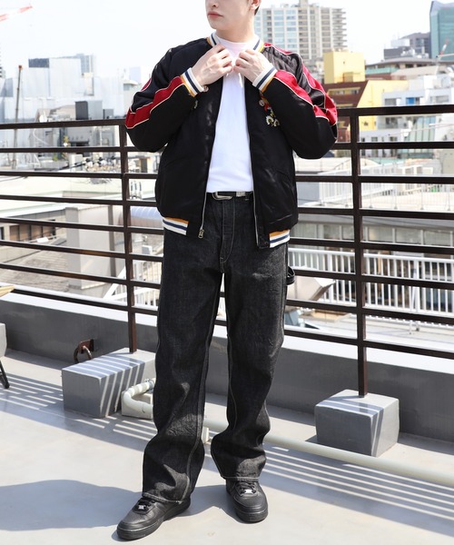 HOUSTON（ヒューストン）の「HOUSTON レーヨンスカジャン(EAGLE