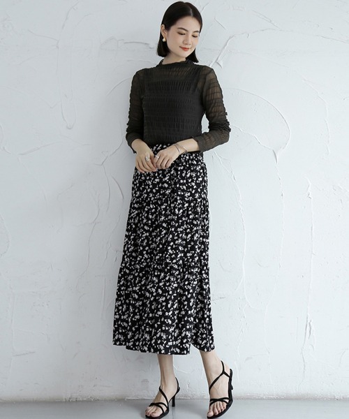 Miniministore（ミニミニストア）の「ブラ紐隠しインナー リブタンクトップ無地（タンクトップ・レディース・ピンクベージュ/ブラック/ホワイト/ダークグレー/ブルーグレー/サンドベージュ・FREE）」の10枚目の写真
