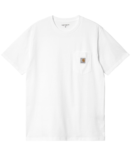 Carhartt WIP(カーハートダブリューアイピー)の「Carhartt WIP/カーハートダブリューアイピー S/S POCKET T-SHIRT 半袖Tシャツ ポケット I030434(Tシャツ/カットソー・メンズ・ブラック/グレイッシュブルー/ホワイト/ライトカーキ・M/L/XL)」の8枚目の写真