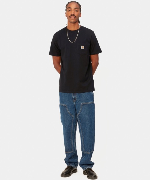 Carhartt WIP(カーハートダブリューアイピー)の「Carhartt WIP/カーハートダブリューアイピー S/S POCKET T-SHIRT 半袖Tシャツ ポケット I030434(Tシャツ/カットソー・メンズ・ブラック/グレイッシュブルー/ホワイト/ライトカーキ・M/L/XL)」の12枚目の写真