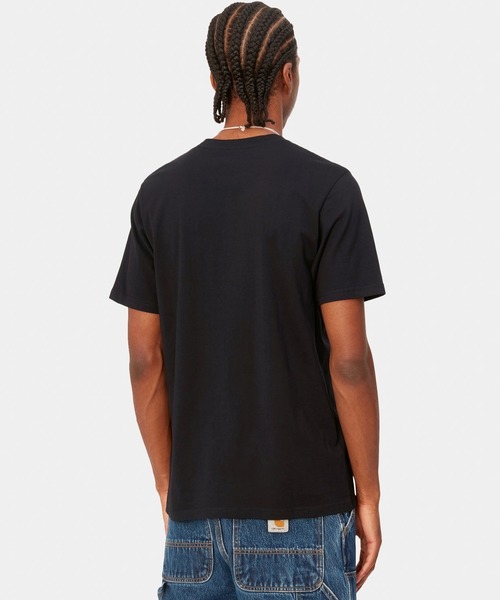 Carhartt WIP(カーハートダブリューアイピー)の「Carhartt WIP/カーハートダブリューアイピー S/S POCKET T-SHIRT 半袖Tシャツ ポケット I030434(Tシャツ/カットソー・メンズ・ブラック/グレイッシュブルー/ホワイト/ライトカーキ・M/L/XL)」の11枚目の写真