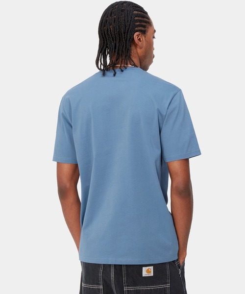 Carhartt WIP(カーハートダブリューアイピー)の「Carhartt WIP/カーハートダブリューアイピー S/S POCKET T-SHIRT 半袖Tシャツ ポケット I030434(Tシャツ/カットソー・メンズ・ブラック/グレイッシュブルー/ホワイト/ライトカーキ・M/L/XL)」の21枚目の写真