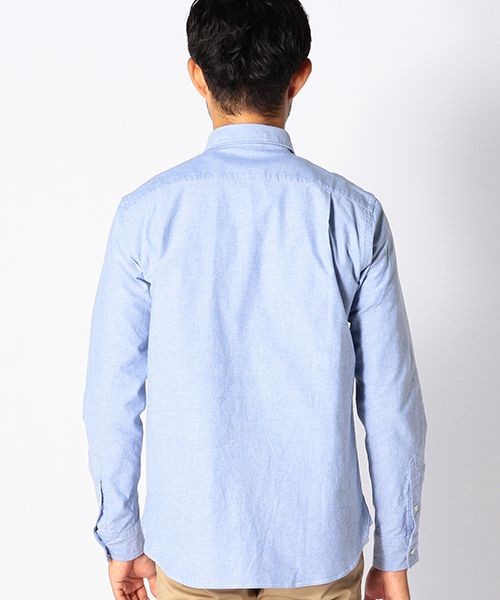 BEAMS（ビームス）の「BEAMS / ストレッチ オックス ミニ襟 シャツ:（シャツ/ブラウス・メンズ・ホワイト/ブルー・SMALL/X-LARGE/MEDIUM/LARGE）」の13枚目の写真