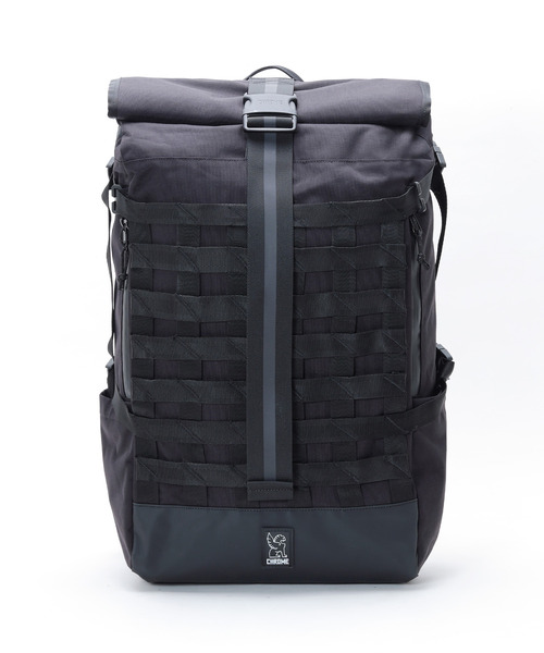 CHROME（クローム）の「［ CHROME / クローム ］BARRAGE 34L PACK BK_BLACK / バラージ 34L パック ブラック 完全防水 34L-38L バックパック（バックパック/リュック・メンズ・ブラック・SMALL/FREE）」の3枚目の写真