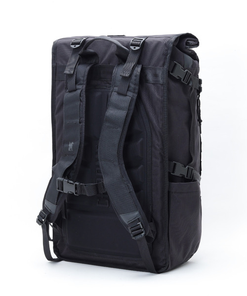 CHROME（クローム）の「［ CHROME / クローム ］BARRAGE 34L PACK BK_BLACK / バラージ 34L パック ブラック 完全防水 34L-38L バックパック（バックパック/リュック・メンズ・ブラック・SMALL/FREE）」の4枚目の写真