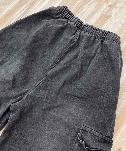 TopIsm（トップイズム）の「【2024】デニムカーゴパンツ（カーゴパンツ・メンズ・ブラック/ブルー・L/M）」の12枚目の写真