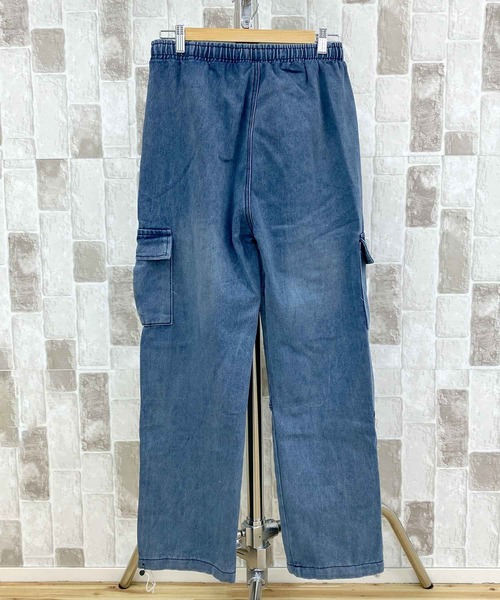 TopIsm（トップイズム）の「【2024】デニムカーゴパンツ（カーゴパンツ・メンズ・ブラック/ブルー・L/M）」の4枚目の写真