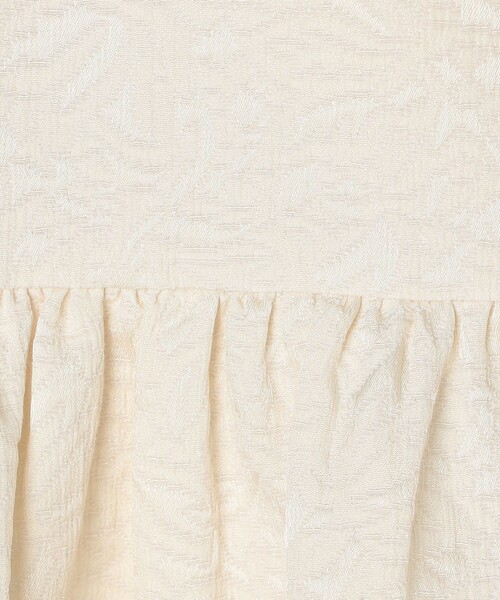 NOLLEY’S Sophi（ノーリーズソフィ）の「ウォッシャブルフクレジャガードペプラムジレ（ベスト・レディース・オフホワイト/ブラック・38）」の20枚目の写真