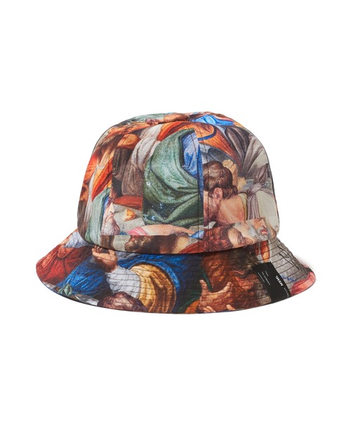 MSML（エムエスエムエル）の「ART GRAPHIC HAT / アートグラフィック ハット（ハット・メンズ・ブラック/グリーン・ONE SIZE）」の9枚目の写真
