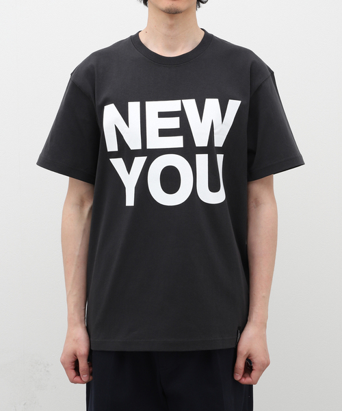 MOUNTAIN RESEARCH(マウンテンリサーチ)の「MOUNTAIN RESEARCH / マウンテンリサーチ NEW YOU MTR3906(Tシャツ/カットソー・メンズ・ブラック系その他/ホワイト・LARGE/X-LARGE/XX-LARGE)」の2枚目の写真