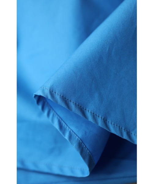 アシンメトリーギャザーのブルーロングワンピース（ワンピース）｜CAWAII（カワイイ）