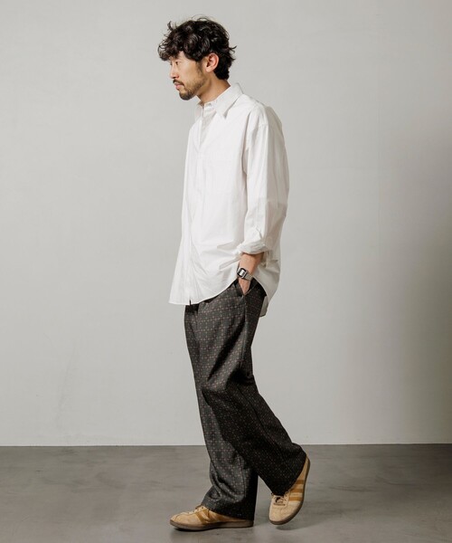 FREAK'S STORE（フリークスストア）の「リラックスフィット 総柄 プリントイージーパンツ（その他パンツ・メンズ・ブラック/チャコールグレー/ブラウン/パープル・MEDIUM/LARGE）」の10枚目の写真