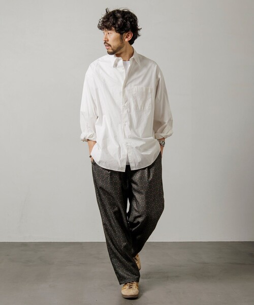 FREAK'S STORE（フリークスストア）の「リラックスフィット 総柄 プリントイージーパンツ（その他パンツ・メンズ・ブラック/チャコールグレー/ブラウン/パープル・MEDIUM/LARGE）」の11枚目の写真