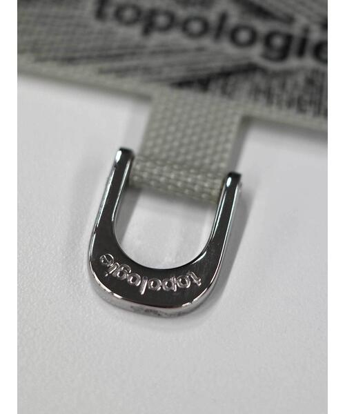 Topologie(トポロジー)の「Topologie/トポロジー Phone Strap Adapter D-ringフォンストラップ・アダプターディーリング(スマホグッズ・メンズ・ブラック/グレー・F)」の4枚目の写真