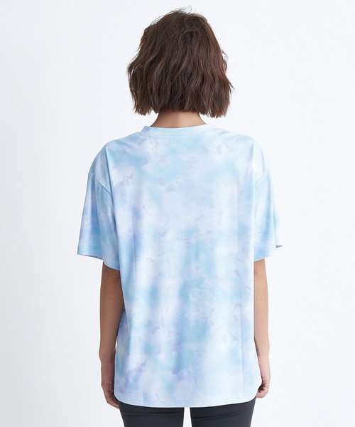 ROXY（ロキシー）の「RIDE ON TIE DYE/ロキシー水陸両用速乾UVカット冷感Tシャツ（Tシャツ/カットソー・レディース・パープル/ミント/レッド・SMALL/LARGE/MEDIUM）」の12枚目の写真