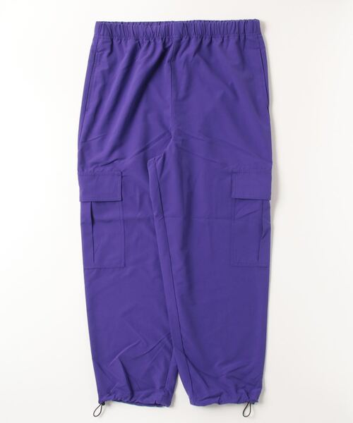 FUNALIVE(ファンアライブ)の「Peach skin cargo balloon pants / ピーチスキン カーゴバルーンパンツ unisex(カーゴパンツ・メンズ・ブラック/パープル/ネイビー/グレー・M/L/XL)」の21枚目の写真