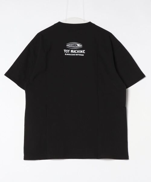 TOY MACHINE(トイ マシーン)の「【ムラサキスポーツ限定】TOY MACHINE/トイマシーン 半袖Tシャツ ビッグシルエット バックプリント MTMSEST30(Tシャツ/カットソー・メンズ・ブラック/ホワイト・XL/L/M)」の3枚目の写真