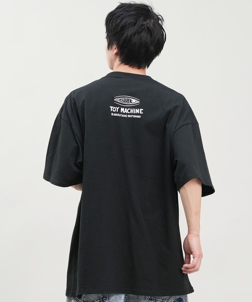 TOY MACHINE(トイ マシーン)の「【ムラサキスポーツ限定】TOY MACHINE/トイマシーン 半袖Tシャツ ビッグシルエット バックプリント MTMSEST30(Tシャツ/カットソー・メンズ・ブラック/ホワイト・XL/L/M)」の13枚目の写真