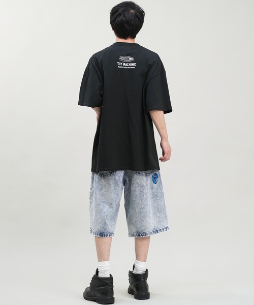 TOY MACHINE(トイ マシーン)の「【ムラサキスポーツ限定】TOY MACHINE/トイマシーン 半袖Tシャツ ビッグシルエット バックプリント MTMSEST30(Tシャツ/カットソー・メンズ・ブラック/ホワイト・XL/L/M)」の8枚目の写真