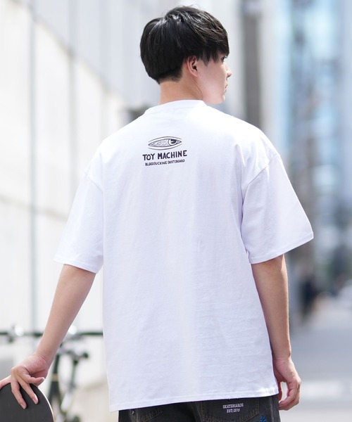 TOY MACHINE(トイ マシーン)の「【ムラサキスポーツ限定】TOY MACHINE/トイマシーン 半袖Tシャツ ビッグシルエット バックプリント MTMSEST30(Tシャツ/カットソー・メンズ・ブラック/ホワイト・XL/L/M)」の16枚目の写真