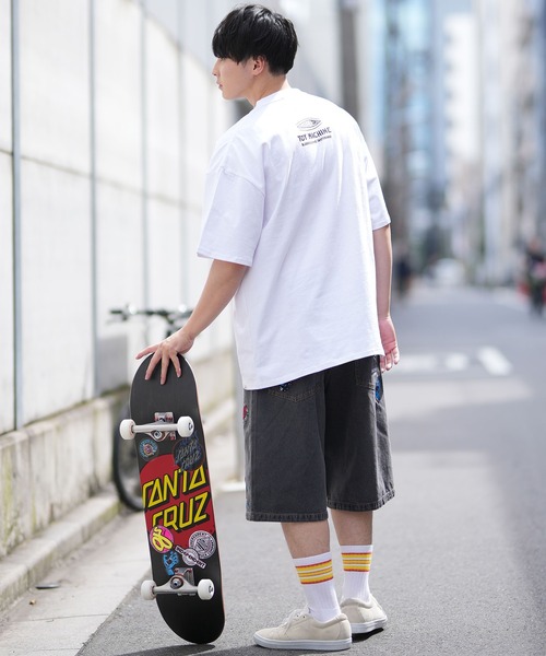 TOY MACHINE(トイ マシーン)の「【ムラサキスポーツ限定】TOY MACHINE/トイマシーン 半袖Tシャツ ビッグシルエット バックプリント MTMSEST30(Tシャツ/カットソー・メンズ・ブラック/ホワイト・XL/L/M)」の19枚目の写真