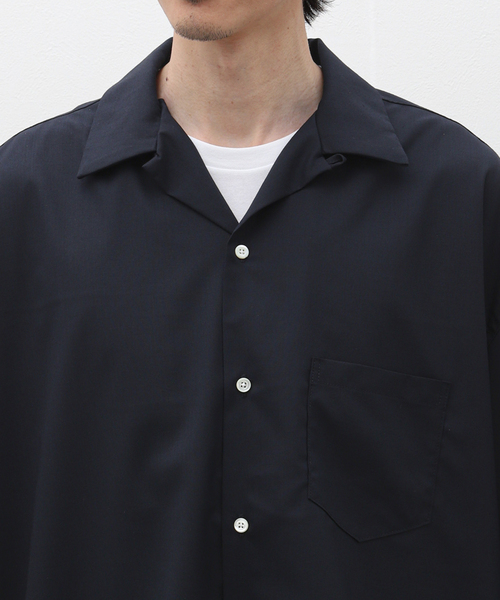 Sillage (シアージ) WOOL TROPICAL OVERSHIRTS S/S EX SL24SS