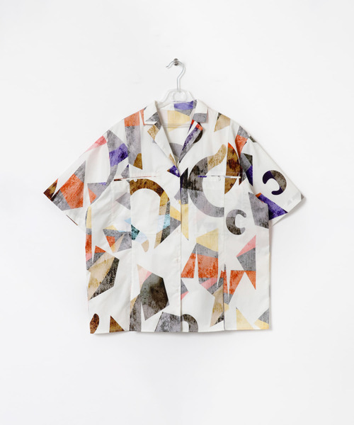 【名入れ無料】 LAATO（ラート）の「open collar shirts（シャツ/ブラウス トップス