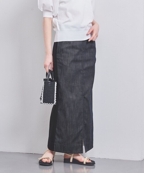 UNITED ARROWS - coco 未使用品 ユナイテッドアローズ UNITED ARROWS レディース スカート S 紺系 ネイビー系 ストレッチ アウトレットのレディースのスカートの商品一覧｜ユナイテッド