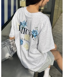 [ROMANTIC CROWN] REVERSE LOGO TEE SHIRT/追跡付 REVERSE LOGO TEE SHIRT_WHITE | ROMANTIC CROWN