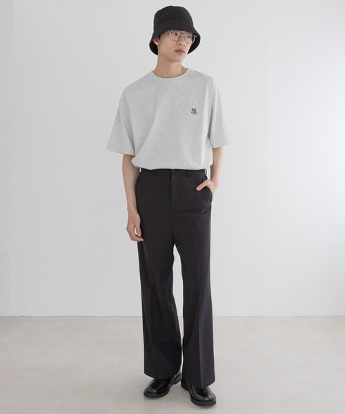 ROMANTIC CROWN（ロマンティッククラウン）の「【UNISEX】ROMANTIC CROWN／バックポイントフラワーT（Tシャツ/カットソー・レディース・ブラック/ライトグレー・LARGE/MEDIUM）」の22枚目の写真