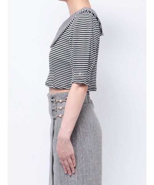 EATME（イートミー）の「BIGカラーTOP（Tシャツ/カットソー・レディース・ブラック/オフホワイト/その他1・FREE）」の16枚目の写真