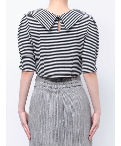 EATME（イートミー）の「BIGカラーTOP（Tシャツ/カットソー・レディース・ブラック/オフホワイト/その他1・FREE）」の15枚目の写真