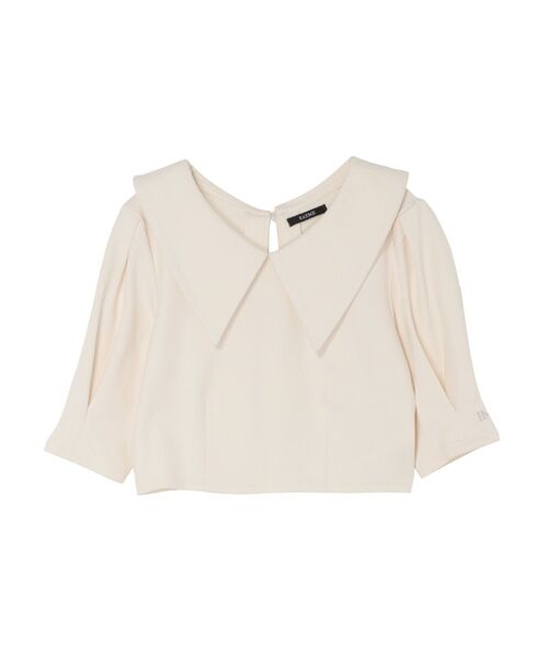 EATME（イートミー）の「BIGカラーTOP（Tシャツ/カットソー・レディース・ブラック/オフホワイト/その他1・FREE）」の6枚目の写真