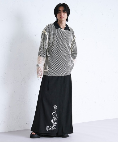 tシャツ 2WAYカットアウトトップ / 2WAY Cut Out Top レディース SLY | DUAL COLOR FRONT ZIP KNIT トップス (ニット ) |SHEL