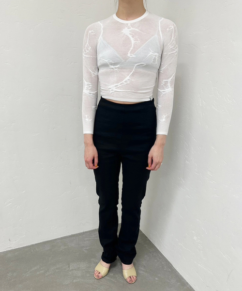 Christina Seewald/クリスティーナ シーワルド】Drape Top（T