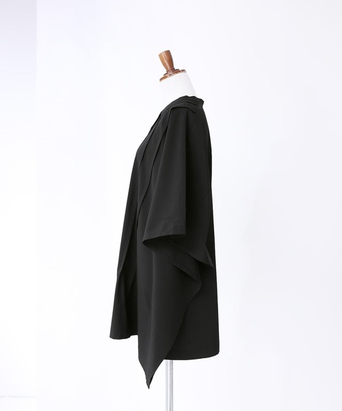 n'OrLABEL(ノアールレーベル)の「タックバンドカラーシャツ(シャツ/ブラウス・レディース・ブラック/ライトブルー/オフホワイト・FREE)」の14枚目の写真