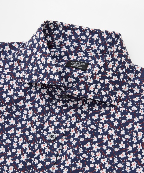 CROWDED CLOSET（クラウデッドクローゼット）の「コットンフラワープリントストレッチシャツ（シャツ/ブラウス・メンズ・レッド/ブルー・03/02/01/04）」の13枚目の写真