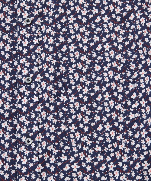 CROWDED CLOSET（クラウデッドクローゼット）の「コットンフラワープリントストレッチシャツ（シャツ/ブラウス・メンズ・レッド/ブルー・03/02/01/04）」の5枚目の写真