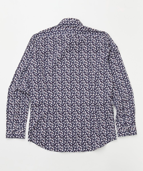 CROWDED CLOSET（クラウデッドクローゼット）の「コットンフラワープリントストレッチシャツ（シャツ/ブラウス・メンズ・レッド/ブルー・03/02/01/04）」の14枚目の写真