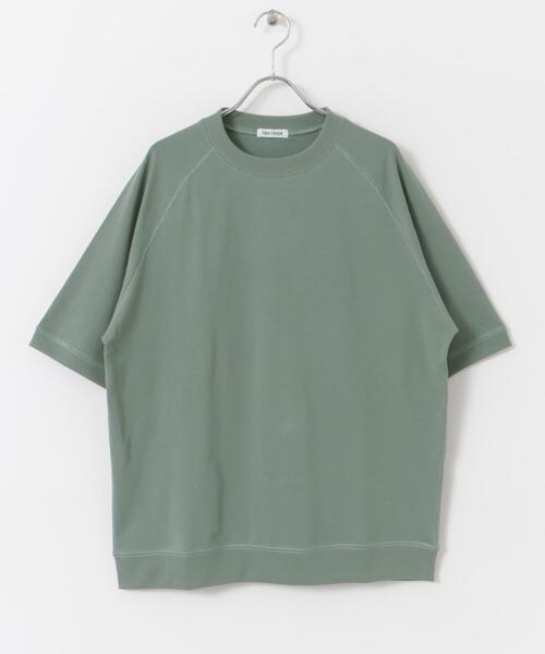 FORK&SPOON(フォークアンドスプーン)の「FORK&SPOON 4WAYストレッチラグランTシャツ(Tシャツ/カットソー・メンズ・ネイビー/グリーン系その他/アイボリー・4/5)」の9枚目の写真