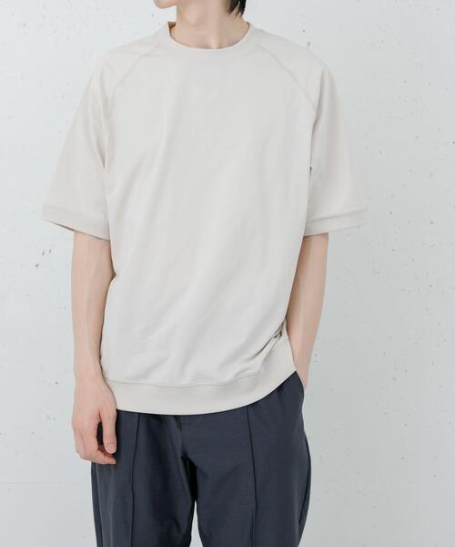 FORK&SPOON(フォークアンドスプーン)の「FORK&SPOON 4WAYストレッチラグランTシャツ(Tシャツ/カットソー・メンズ・ネイビー/グリーン系その他/アイボリー・4/5)」の13枚目の写真
