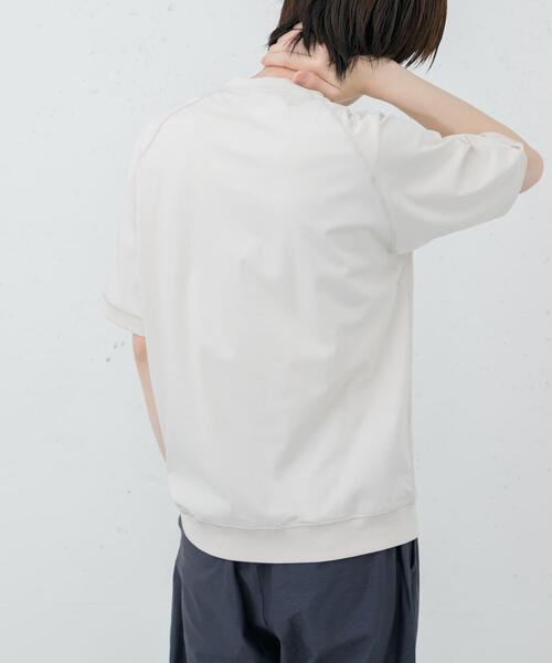 FORK&SPOON(フォークアンドスプーン)の「FORK&SPOON 4WAYストレッチラグランTシャツ(Tシャツ/カットソー・メンズ・ネイビー/グリーン系その他/アイボリー・4/5)」の16枚目の写真