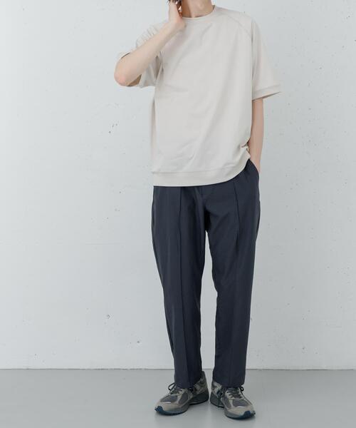 FORK&SPOON(フォークアンドスプーン)の「FORK&SPOON 4WAYストレッチラグランTシャツ(Tシャツ/カットソー・メンズ・ネイビー/グリーン系その他/アイボリー・4/5)」の17枚目の写真