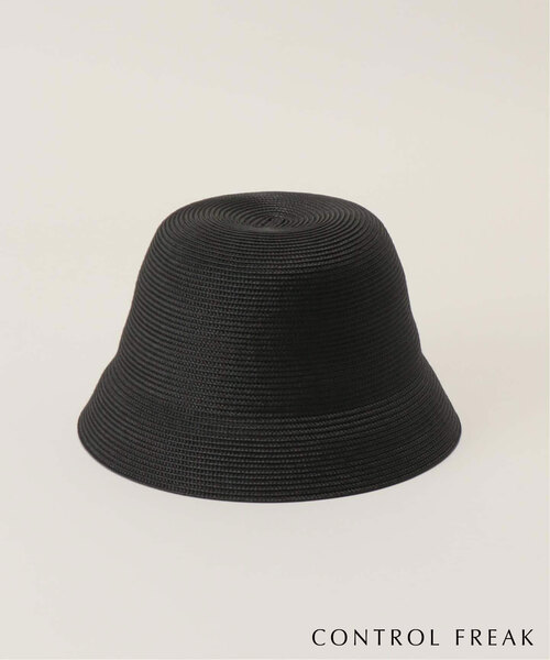 SLOBE IENA(スローブイエナ)の「CONTROL FREAK ウオッシャブルブレード゛ベルハット 234-121702(ハット・レディース・ブラック/アイボリー・FREE)」の10枚目の写真