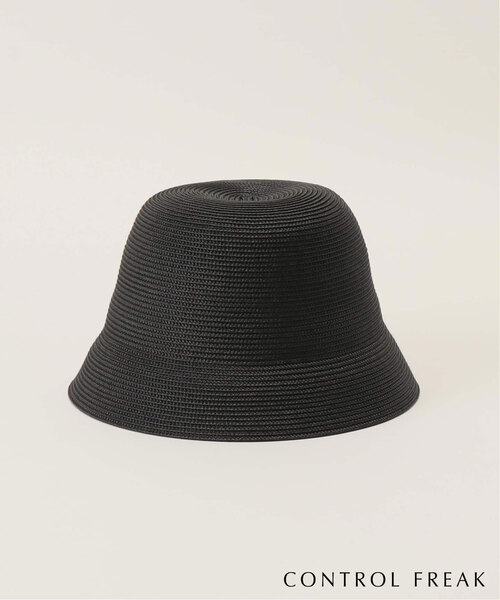 SLOBE IENA(スローブイエナ)の「CONTROL FREAK ウオッシャブルブレード゛ベルハット 234-121702(ハット・レディース・ブラック/アイボリー・FREE)」の9枚目の写真