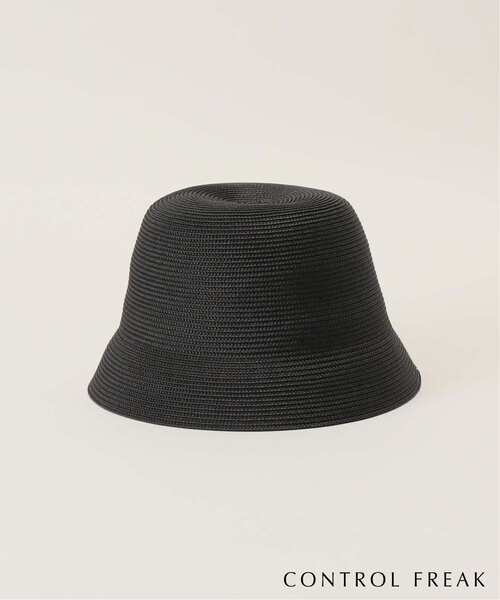 SLOBE IENA(スローブイエナ)の「CONTROL FREAK ウオッシャブルブレード゛ベルハット 234-121702(ハット・レディース・ブラック/アイボリー・FREE)」の8枚目の写真