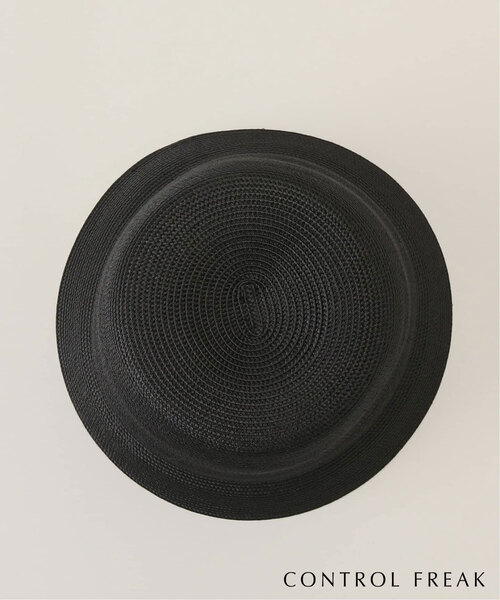 SLOBE IENA(スローブイエナ)の「CONTROL FREAK ウオッシャブルブレード゛ベルハット 234-121702(ハット・レディース・ブラック/アイボリー・FREE)」の6枚目の写真